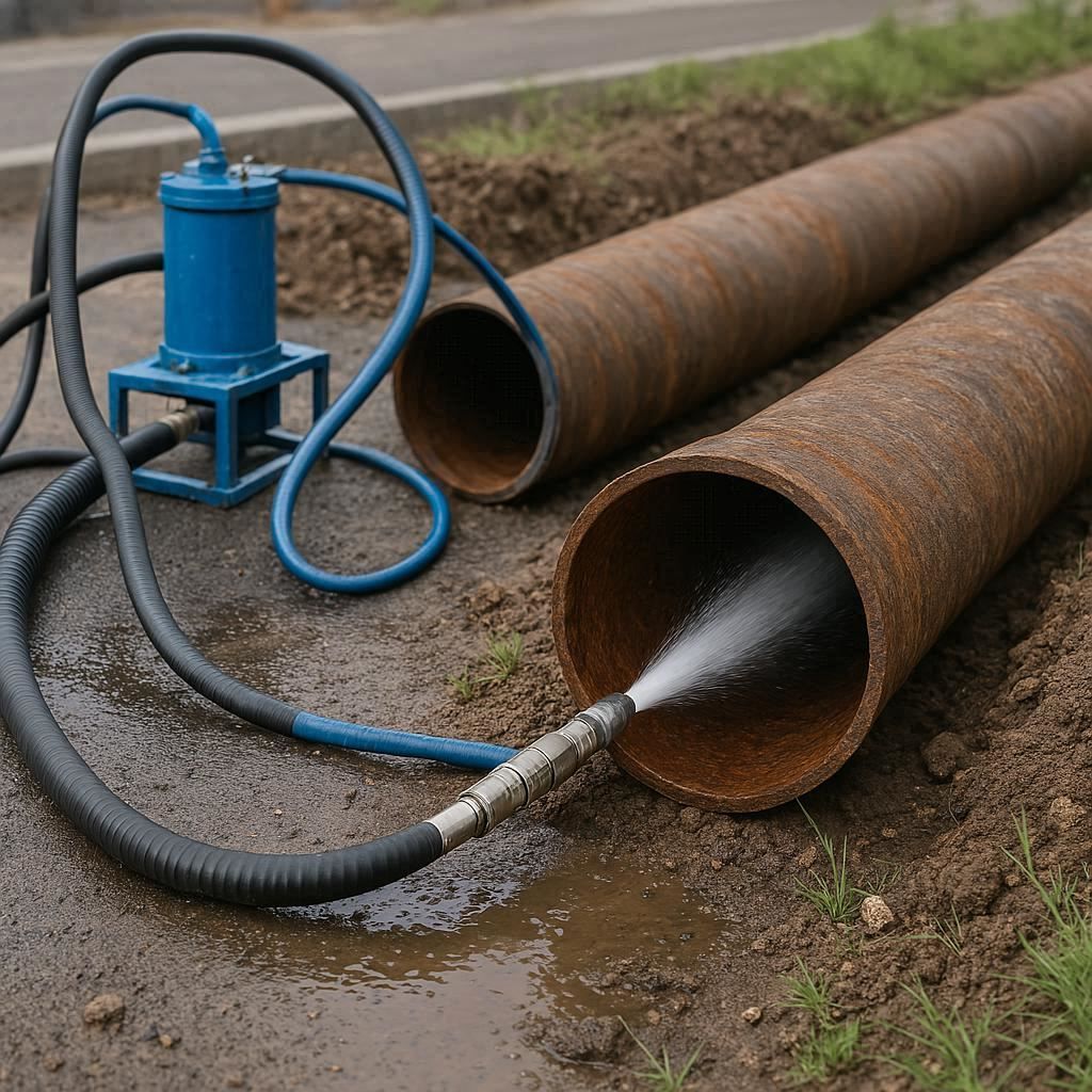 Гидродинамическая прочистка водопроводных труб в Есине, Городской округ Электросталь